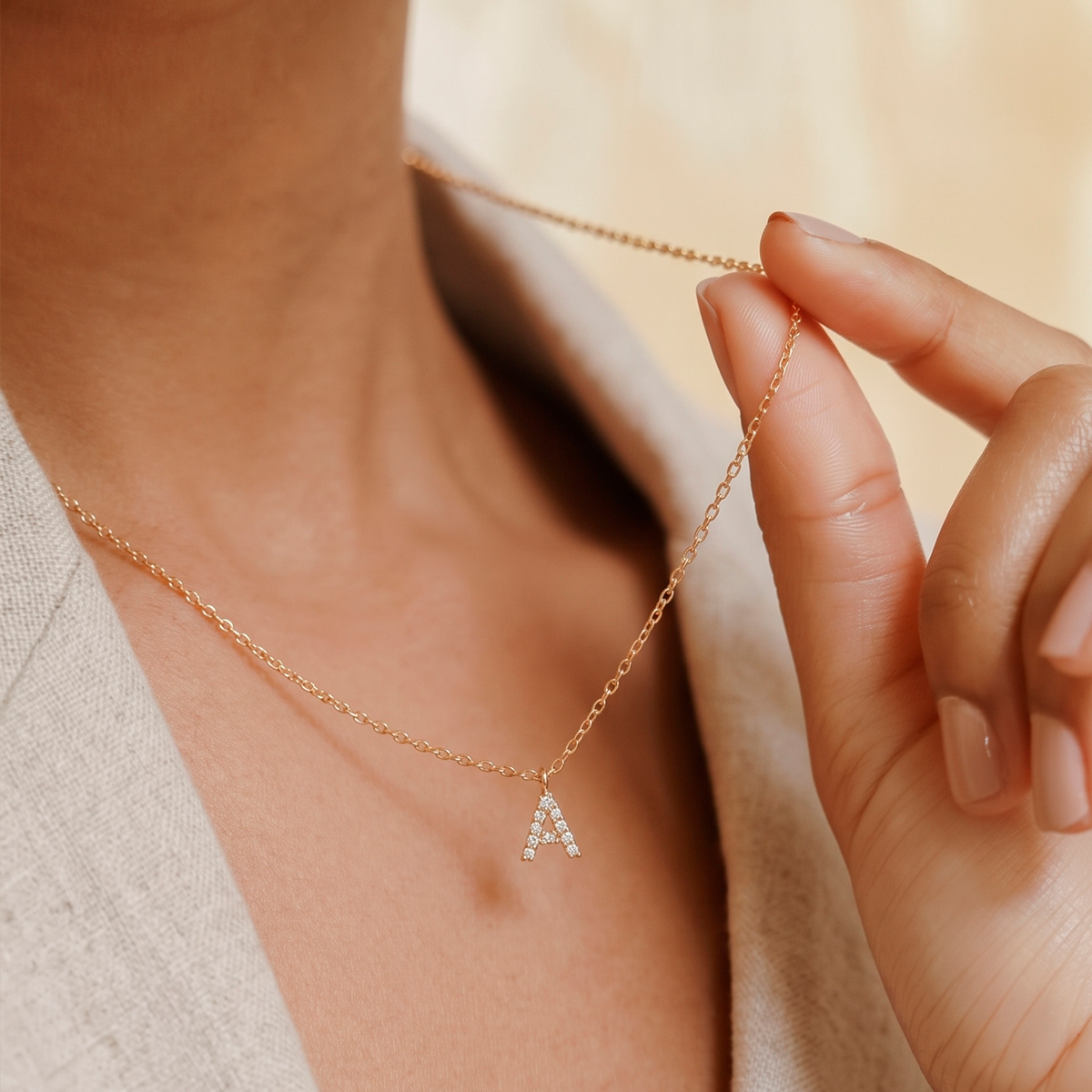 Signature Initial Necklace