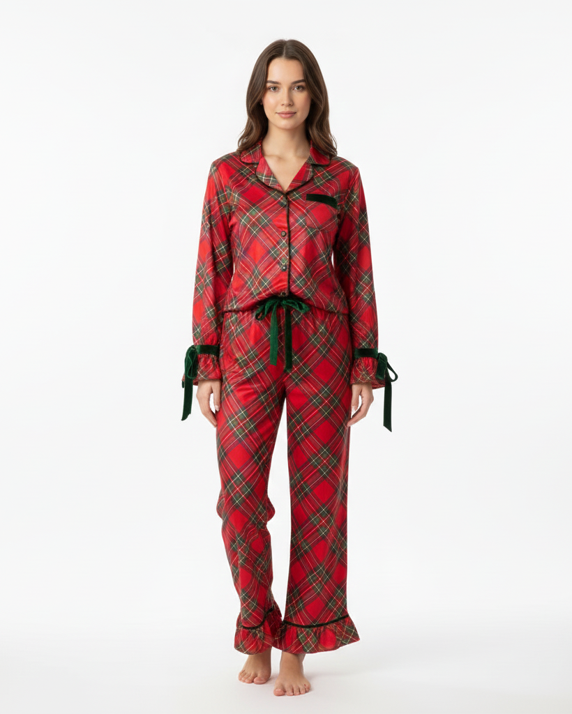 Highland Plaid Lounge Set