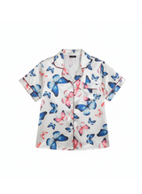 Butterfly Satin Pyjama Set