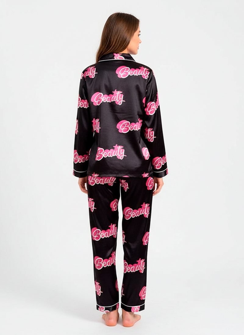 Women’s Satin Beaty Pyjama Set