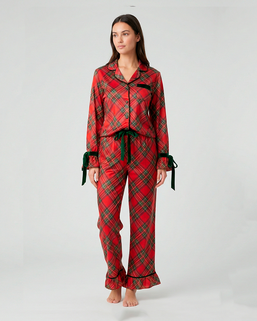 Highland Plaid Lounge Set