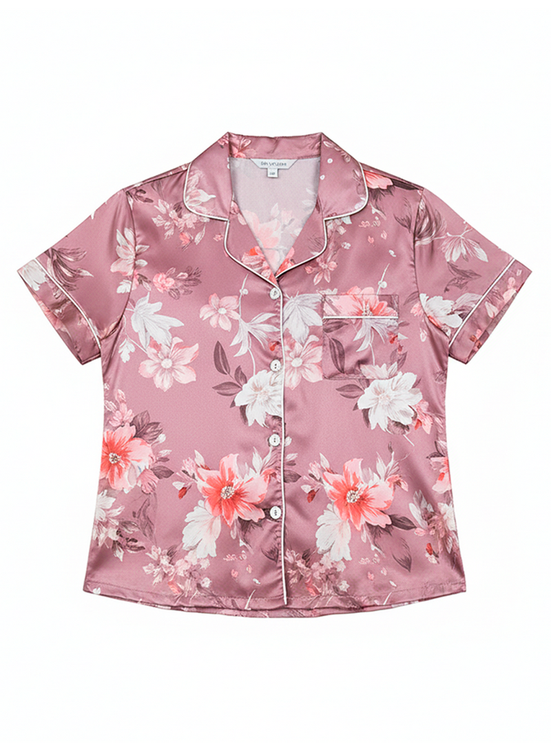Women’s Satin Bloomline Pyjama Set