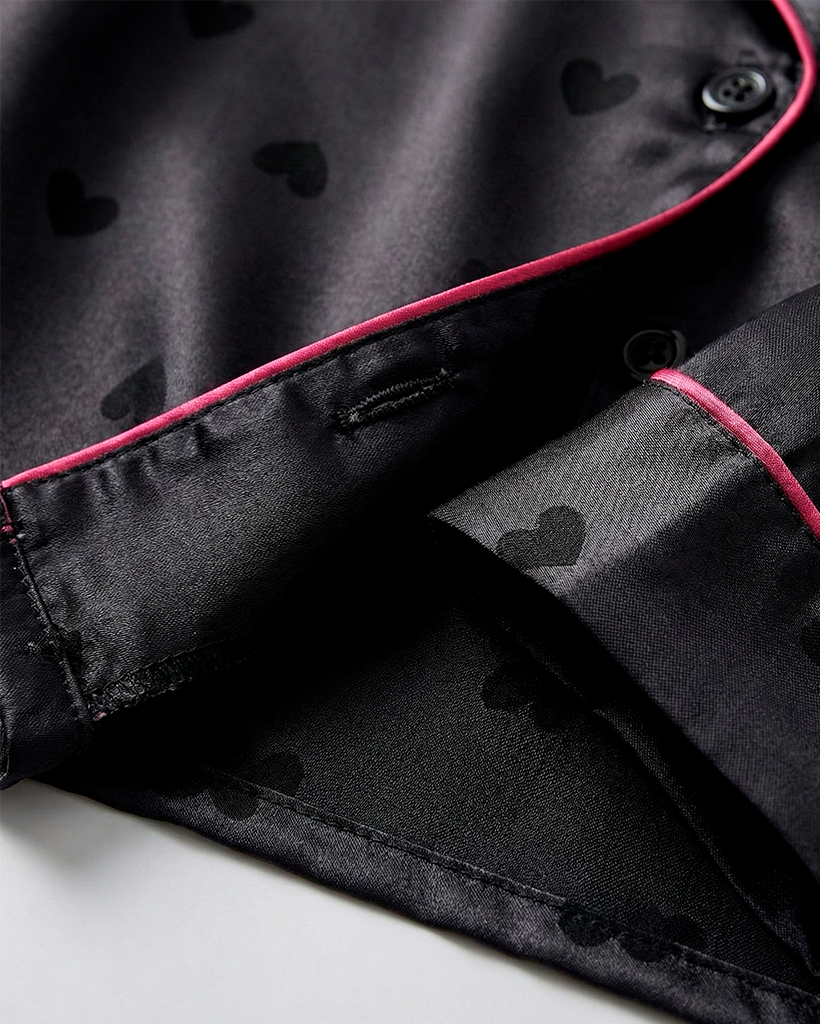 Noir Amour Silk-Touch Set