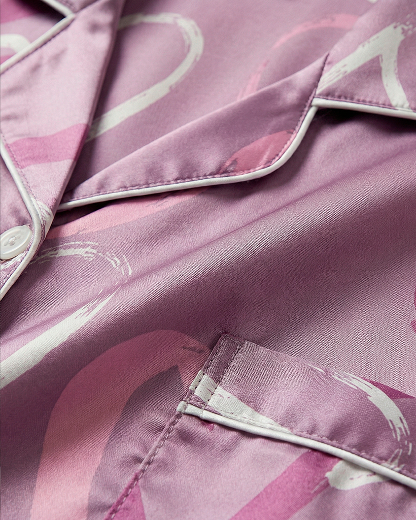 Pure Joy Silk-Touch Pyjamas