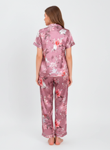 Women’s Satin Bloomline Pyjama Set