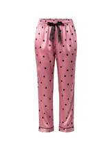 Women’s Satin Heartlight Love Pyjama Set