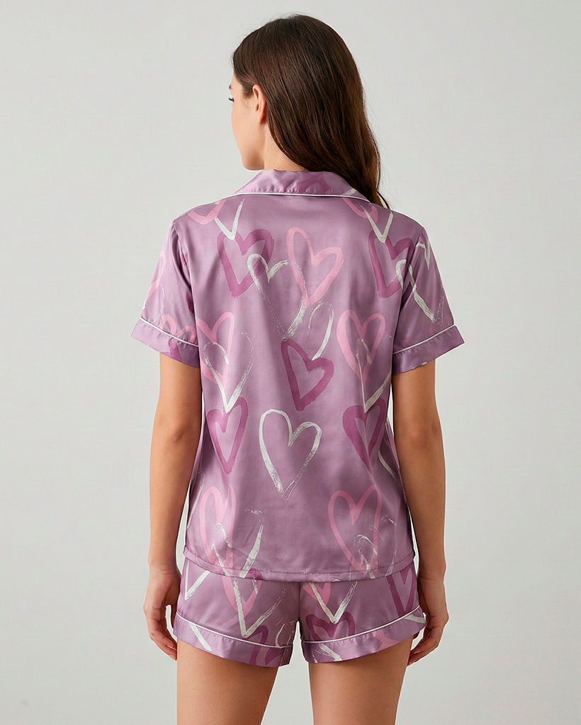 Pure Joy Silk-Touch Pyjamas