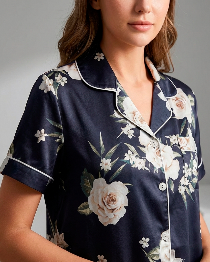 Midnight Flora Silk-Touch Set