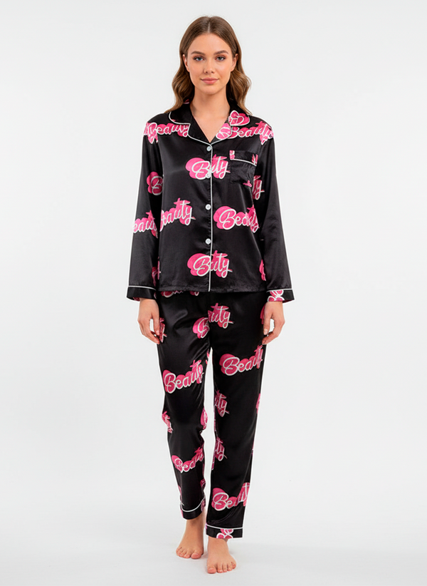 Women’s Satin Beaty Pyjama Set
