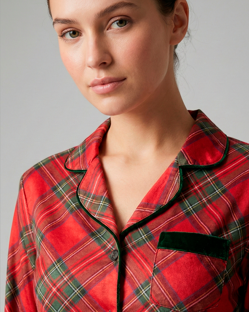 Highland Plaid Lounge Set