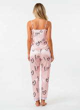 Women’s Satin Heartlight Pyjama Set