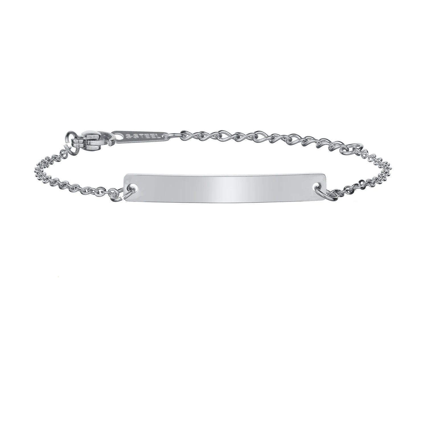 Stainless Steel Children Kids Baby Bracelets Hand Chain Blank Bar Adjustable Kid Baby Bracelet Birthday Christmas Jewelry Gift