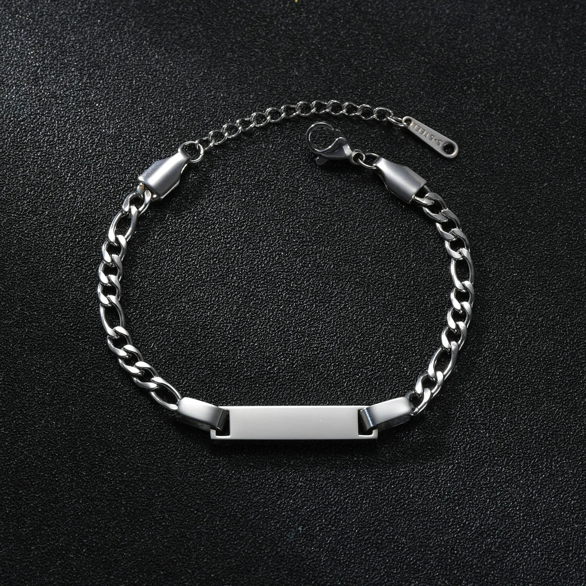 Stainless Steel Children Kids Baby Bracelets Hand Chain Blank Bar Adjustable Kid Baby Bracelet Birthday Christmas Jewelry Gift